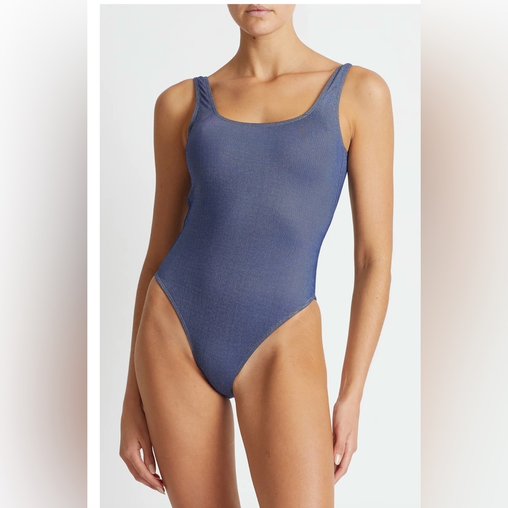 Tropic of C size L Bailey one piece in denim